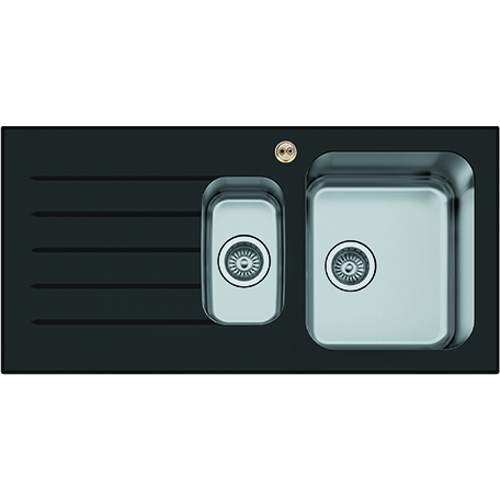 1 5 Bowl Kitchen Sink Left Drainer