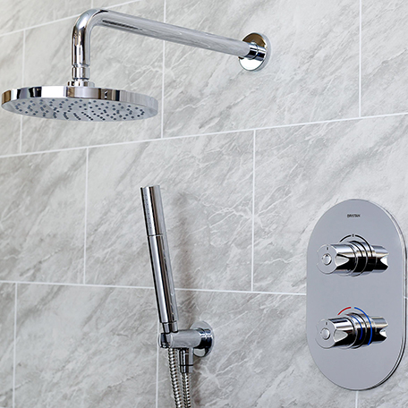 Shower Pack with Fixed Head and Fixed Handset Holder