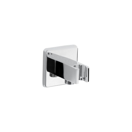 Contemporary Square Wall Outlet with Handset Holder Bracket