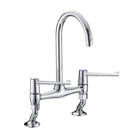 Bridge Sink Mixer with 6" (152mm) Levers