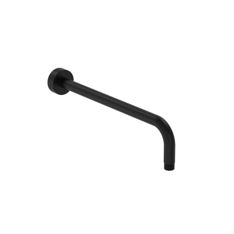 Bristan Round Wall Mount Shower Arm - 370mm - Black
