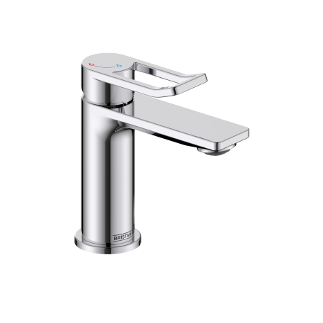 Eco start Small Basin Mixer with Clicker Waste