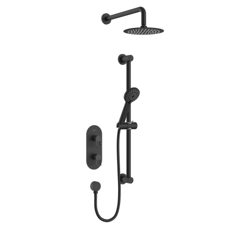 Concealed Dual Control Shower Pack Black