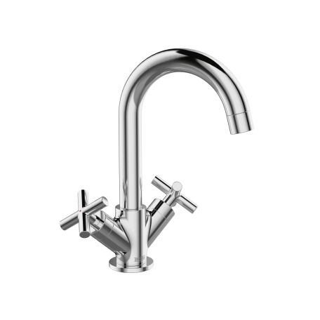 Basin Mixer with Clicker Waste