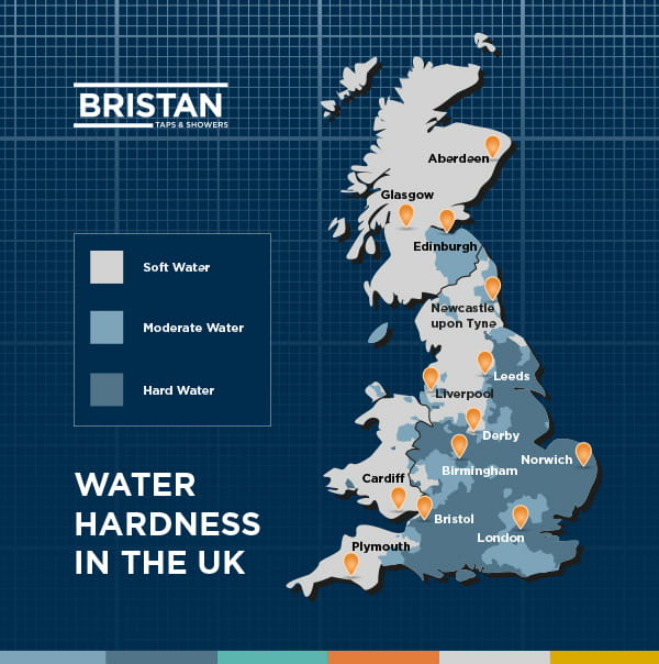 Hard Water Map UK